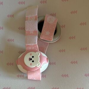 Pink Bear Baby Safety Strap